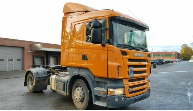 Scania P360 4x2 SZM G.Haus Klima Kipphyd - Tracteur routier: photos 1 Scania P360 4x2 SZM G.Haus Klima Kipphyd - Tracteur routier: photos 1