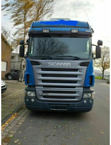 Scania R420 SZMG.Haus E4 Retarder KipperHyd - Tracteur routier: photos 1 Scania R420 SZMG.Haus E4 Retarder KipperHyd - Tracteur routier: photos 1