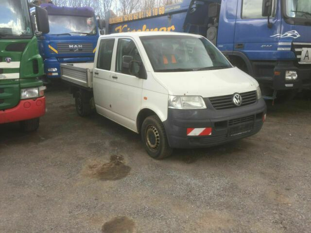 Volkswagen T5 Pritsche Doka - Fourgon plateau, Utilitaire double cabine: photos 1 Volkswagen T5 Pritsche Doka - Fourgon plateau, Utilitaire double cabine: photos 1