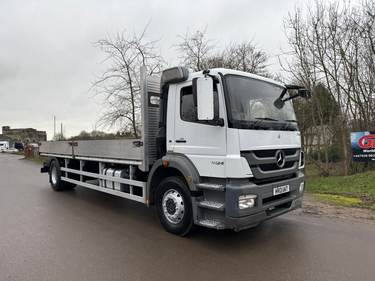 2013 Mercedes Axor 1824 Dropside Truck - Camion plateau: photos 5 2013 Mercedes Axor 1824 Dropside Truck - Camion plateau: photos 5