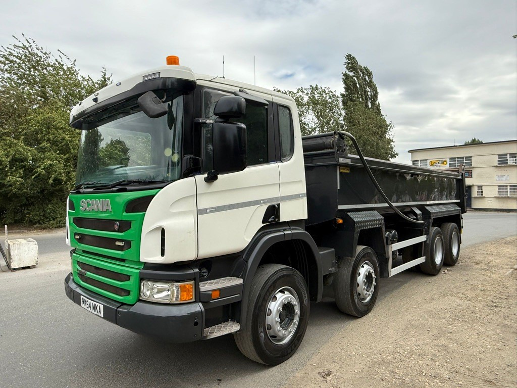 2014 Scania P400 Tipper Truck - Camion benne: photos 1 2014 Scania P400 Tipper Truck - Camion benne: photos 1