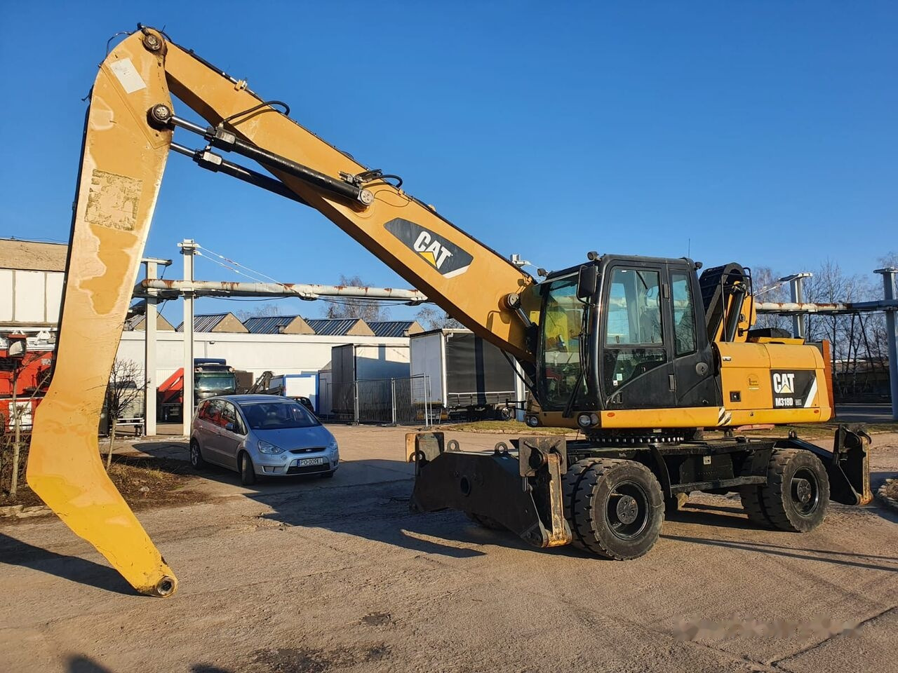 Caterpillar 318 D MH - Pelle de manutention: photos 2 Caterpillar 318 D MH - Pelle de manutention: photos 2
