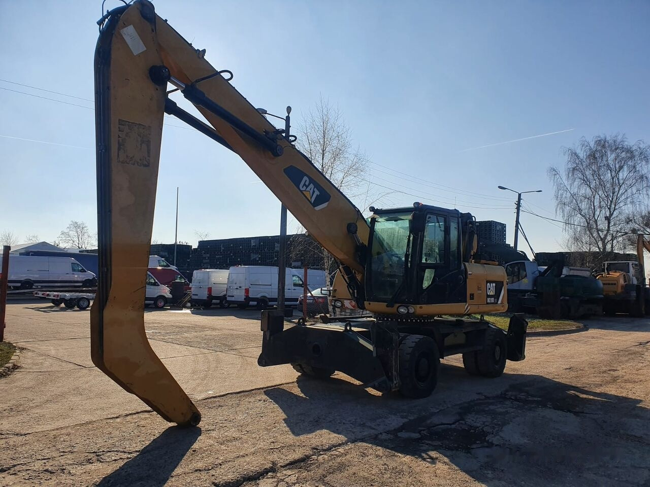 Caterpillar 318 D MH - Pelle de manutention: photos 3 Caterpillar 318 D MH - Pelle de manutention: photos 3