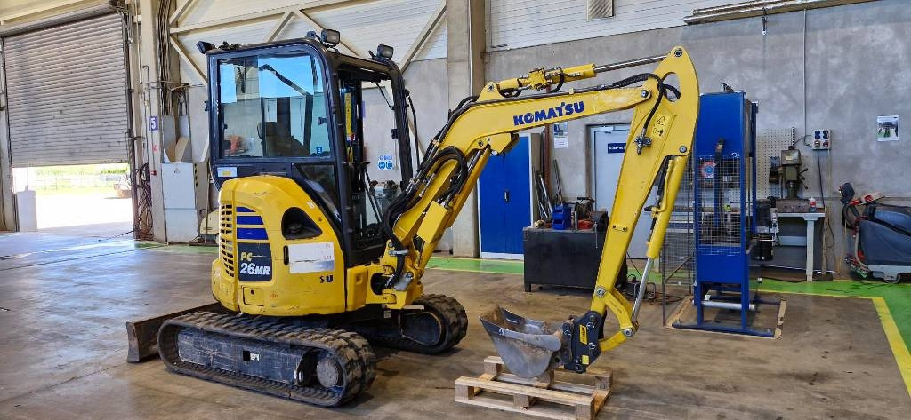 Komatsu PC 26 MR - Mini pelle: photos 1 Komatsu PC 26 MR - Mini pelle: photos 1