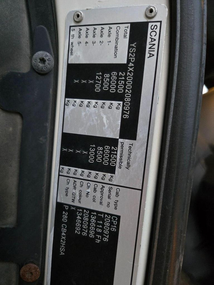 Camion multibenne Scania P280 4X2 JOAB: photos 16