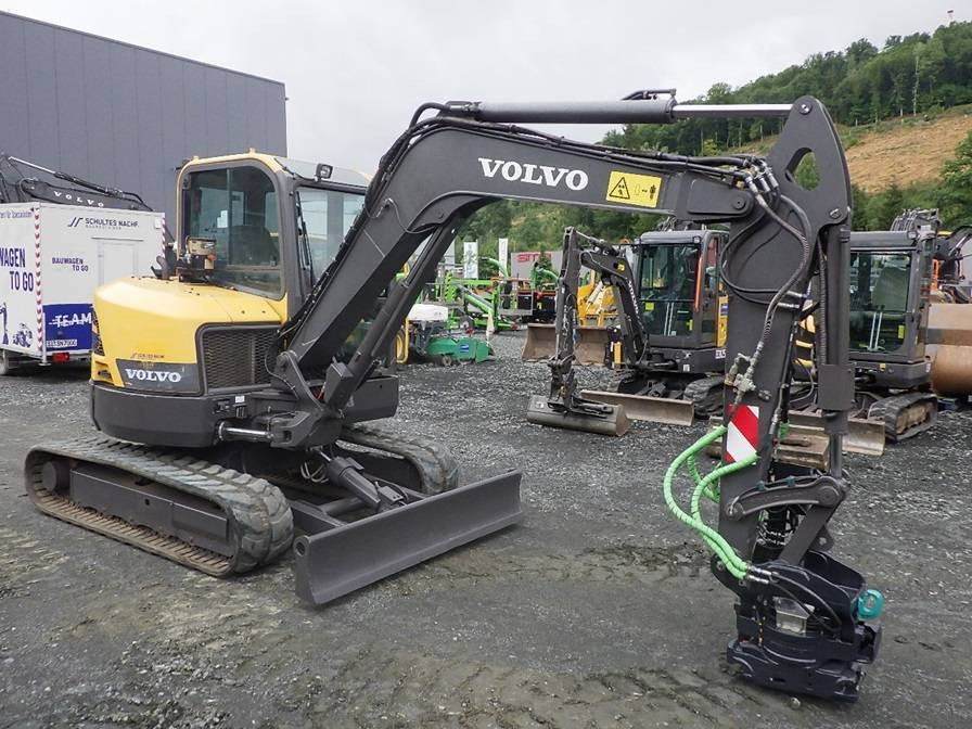 Volvo ECR 58 D mit Tiltrotator Steelwrist - Mini pelle: photos 3 Volvo ECR 58 D mit Tiltrotator Steelwrist - Mini pelle: photos 3