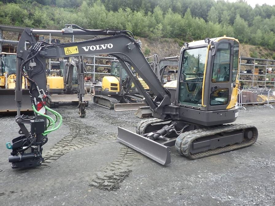 Volvo ECR 58 D mit Tiltrotator Steelwrist - Mini pelle: photos 1 Volvo ECR 58 D mit Tiltrotator Steelwrist - Mini pelle: photos 1