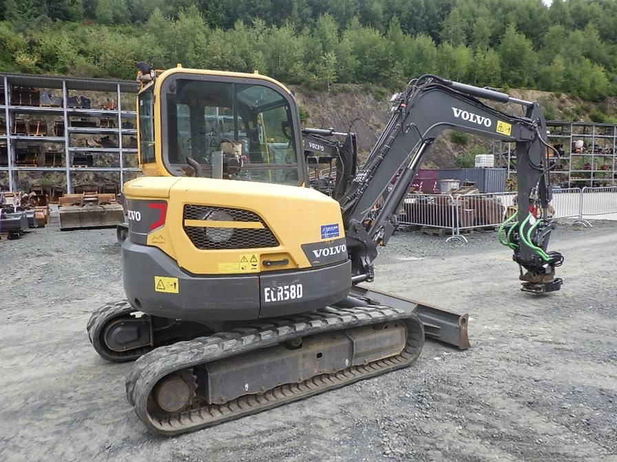Volvo ECR 58 D mit Tiltrotator Steelwrist - Mini pelle: photos 3 Volvo ECR 58 D mit Tiltrotator Steelwrist - Mini pelle: photos 3