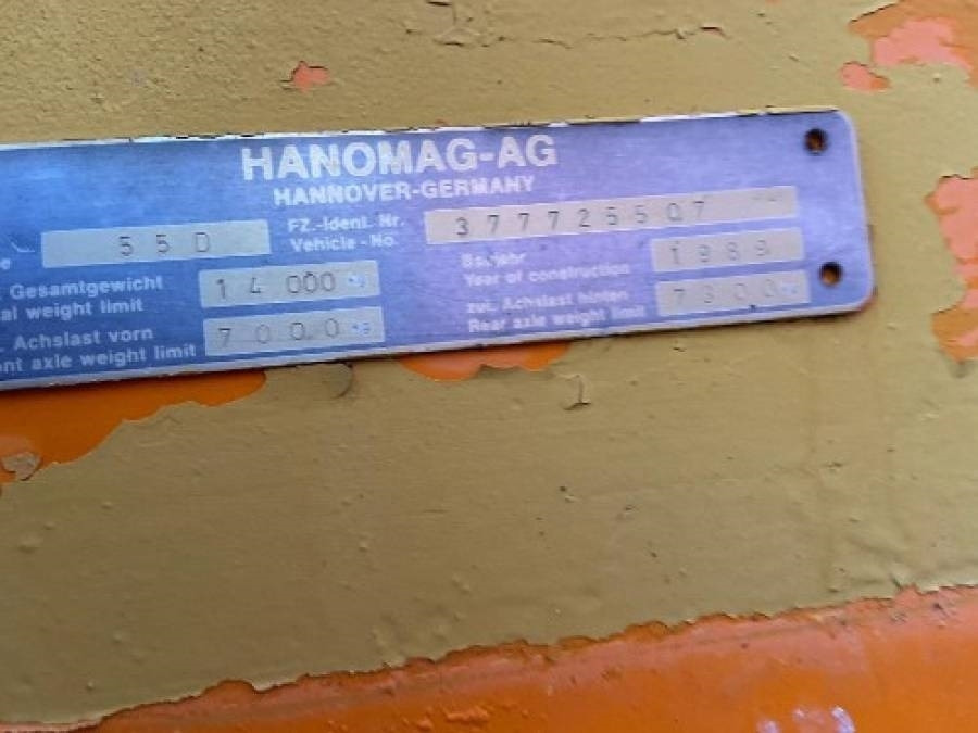 Hanomag 55 D - Chargeuse sur pneus: photos 1 Hanomag 55 D - Chargeuse sur pneus: photos 1
