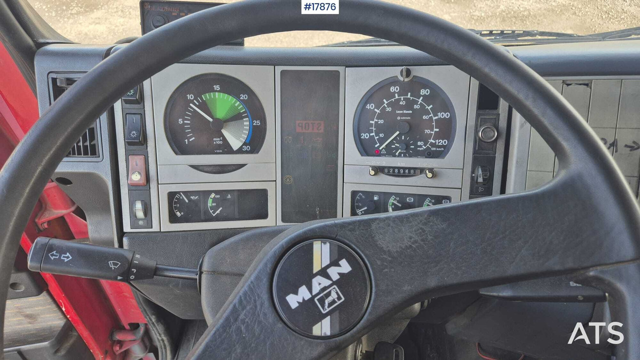 Camion plateau, Camion grue 1997 MAN 18.224: photos 19
