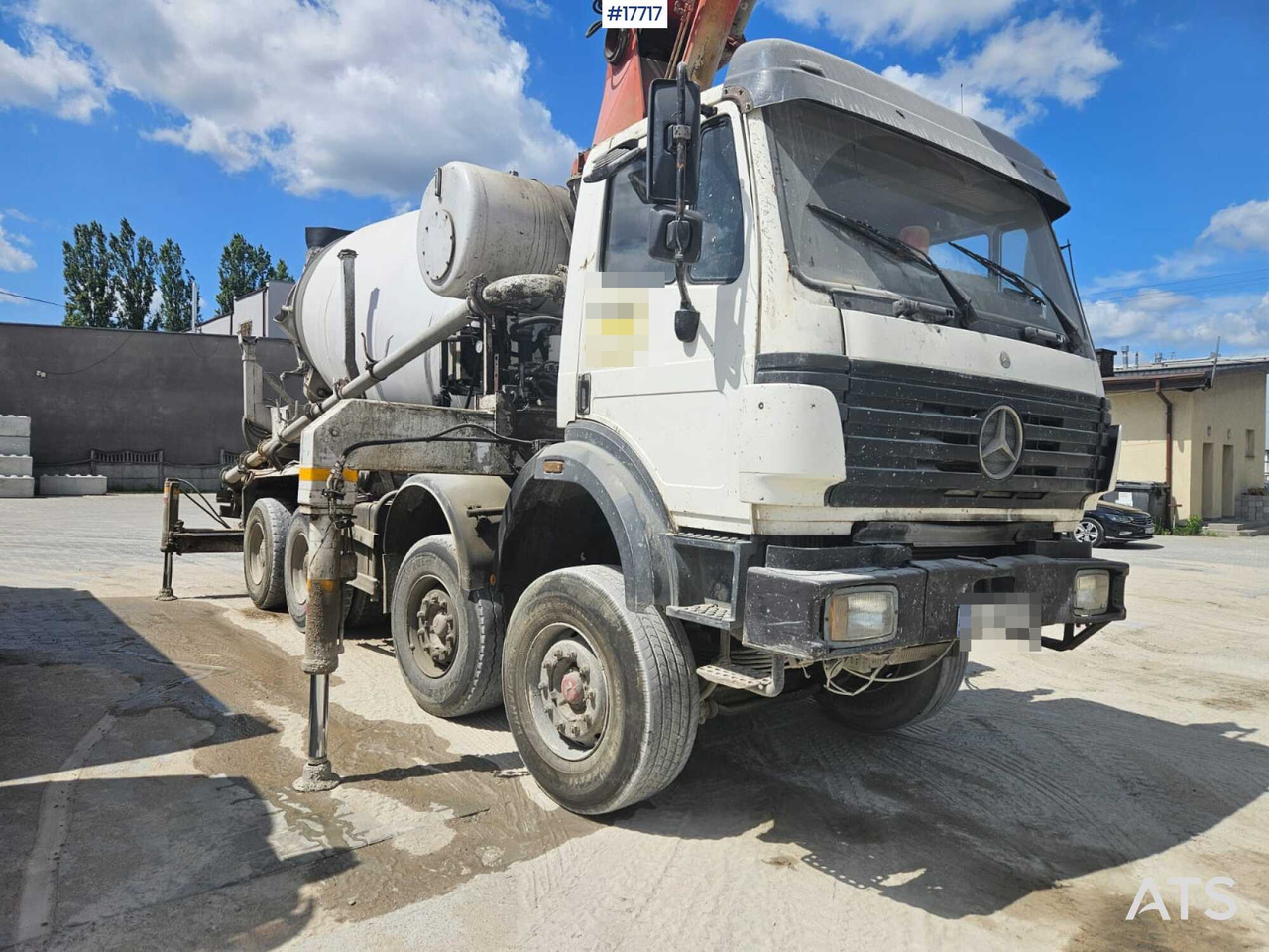1997 Mercedes-Benz 3734 - Camion malaxeur pompe: photos 4 1997 Mercedes-Benz 3734 - Camion malaxeur pompe: photos 4