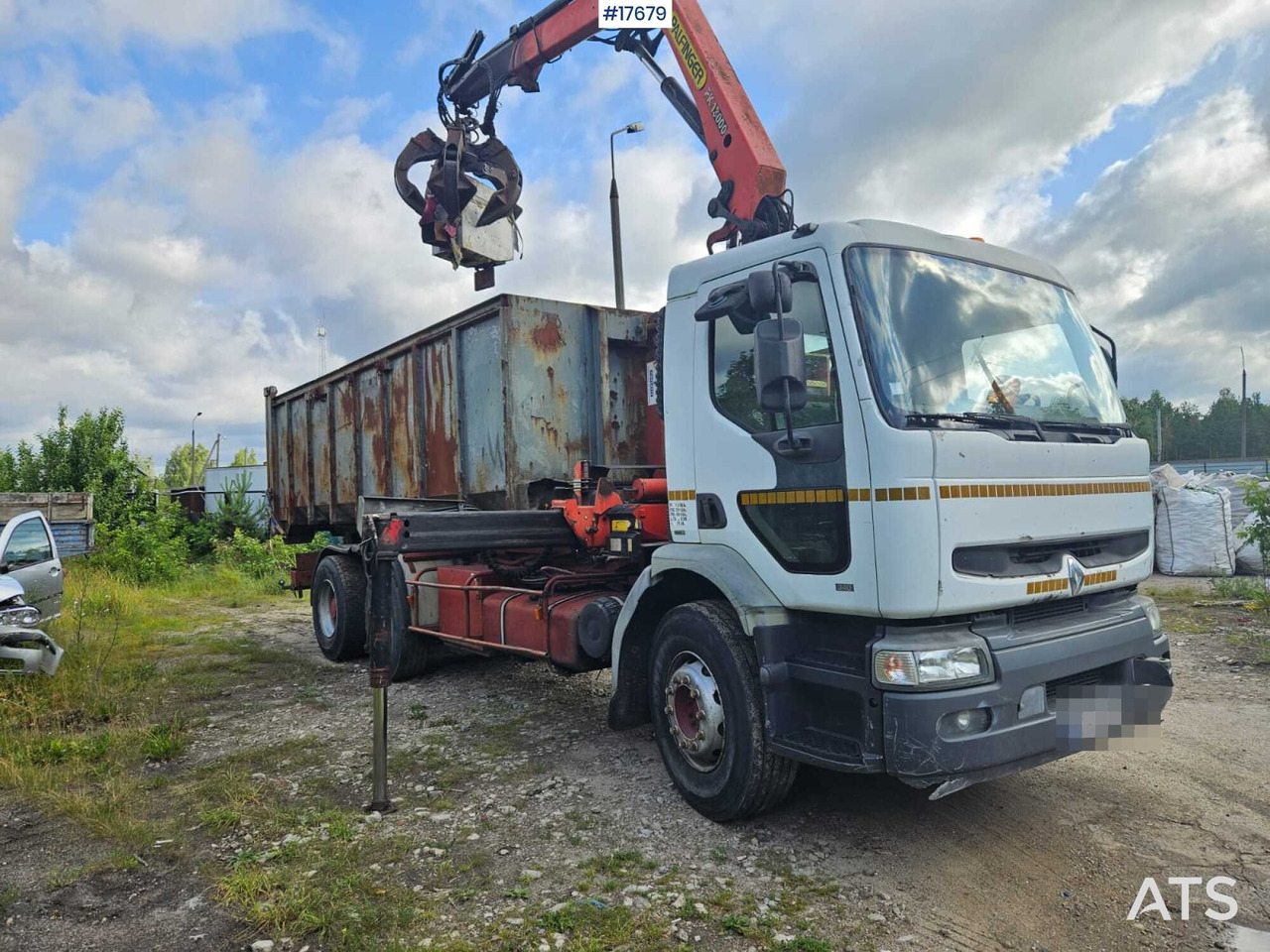 1997 Renault Premium 340 - Camion ampliroll, Camion grue: photos 5 1997 Renault Premium 340 - Camion ampliroll, Camion grue: photos 5