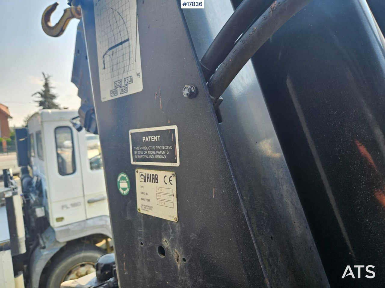 Camion plateau, Camion grue 1997 Volvo FL 619: photos 20