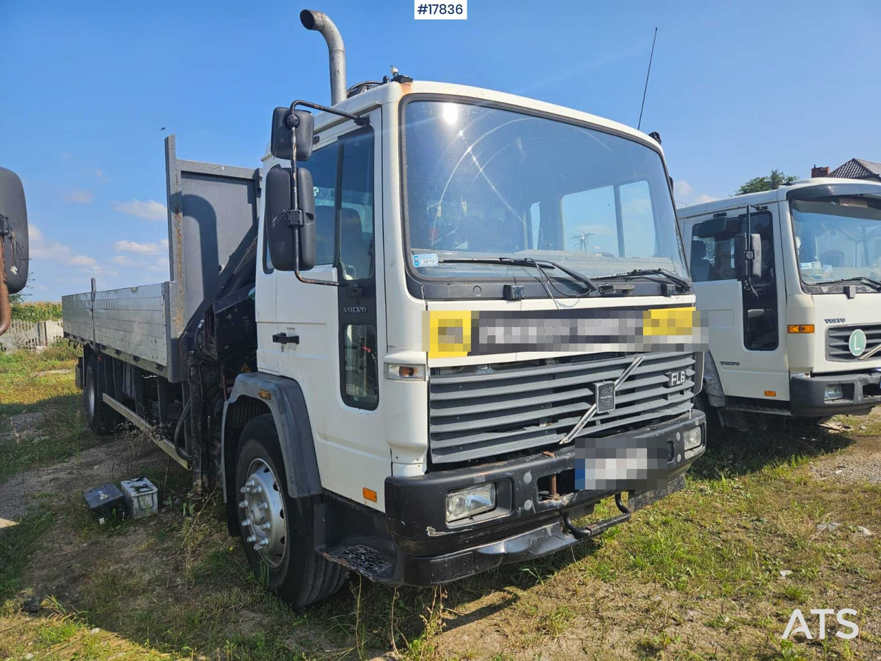 1997 Volvo FL 619 - Camion plateau, Camion grue: photos 3 1997 Volvo FL 619 - Camion plateau, Camion grue: photos 3