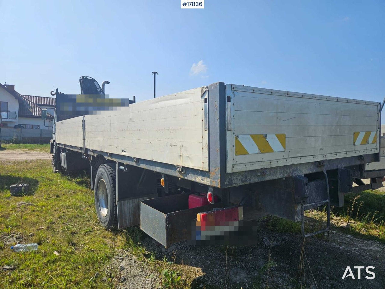 Camion plateau, Camion grue 1997 Volvo FL 619: photos 6