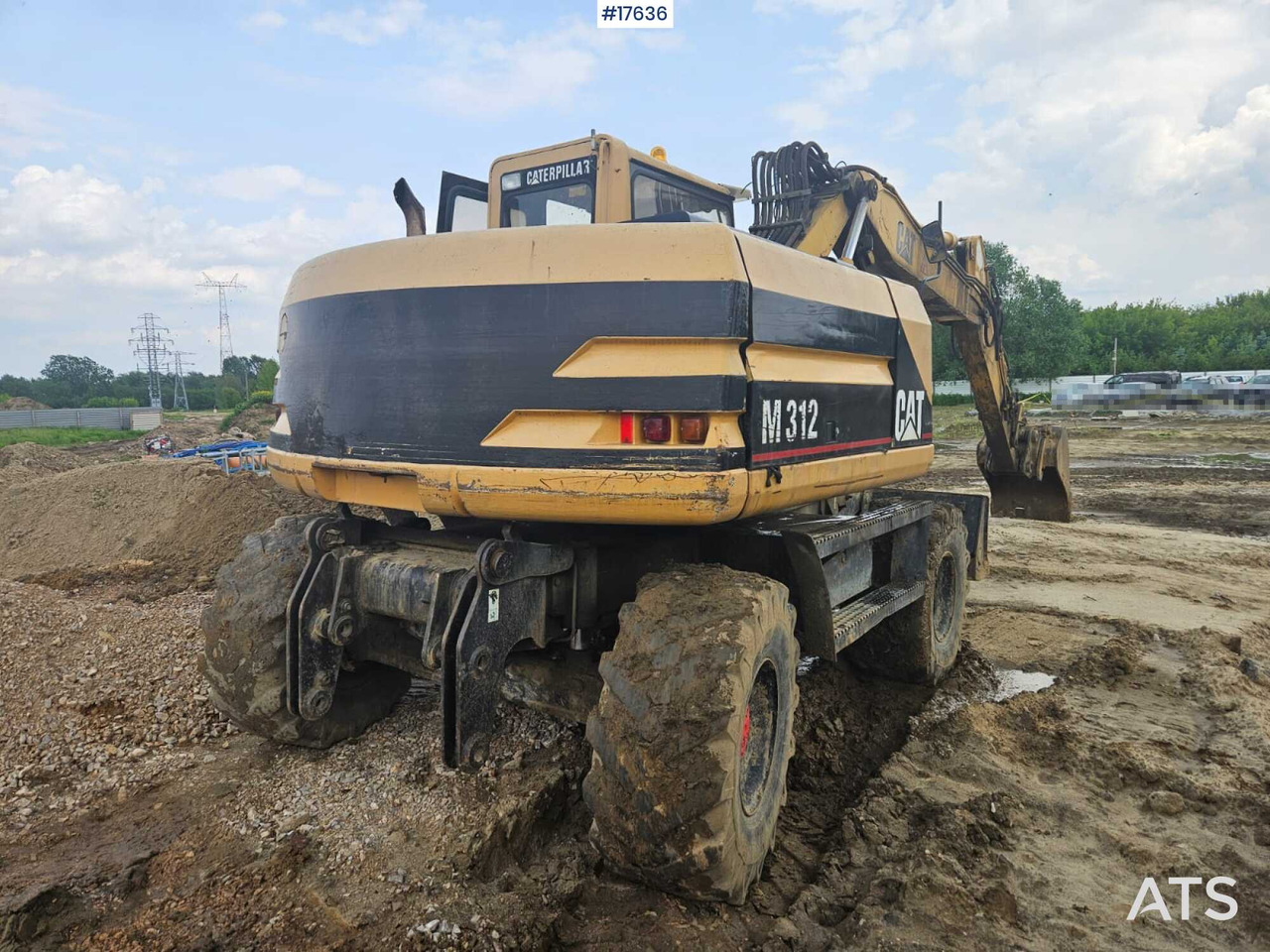 1999 Caterpillar M312 - Pelle sur chenille: photos 4 1999 Caterpillar M312 - Pelle sur chenille: photos 4