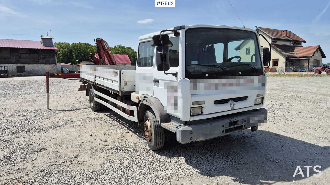 1999 Renault M180 - Camion grue: photos 1 1999 Renault M180 - Camion grue: photos 1