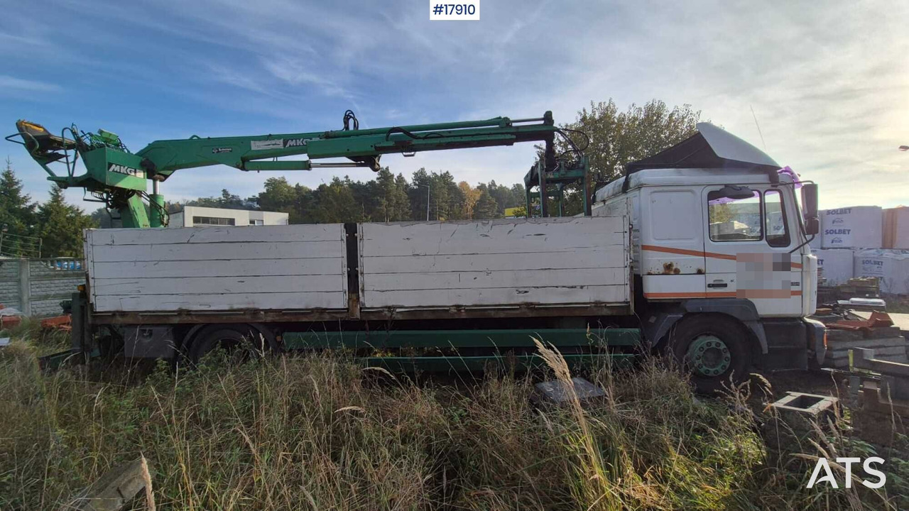 2000 MAN 18.284 - Camion plateau, Camion grue: photos 5 2000 MAN 18.284 - Camion plateau, Camion grue: photos 5