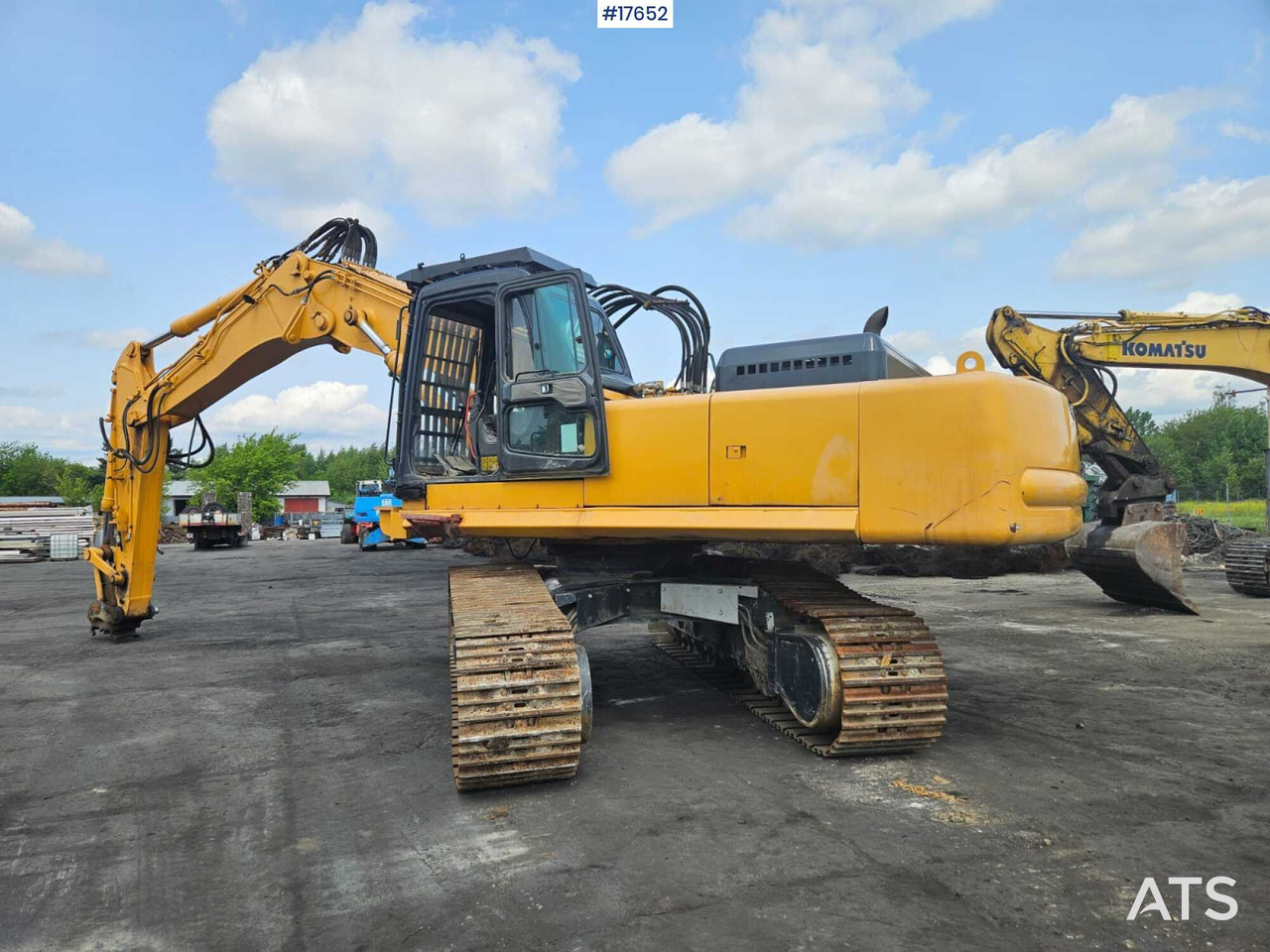 2001 Komatsu 380 - Pelle sur chenille: photos 4 2001 Komatsu 380 - Pelle sur chenille: photos 4