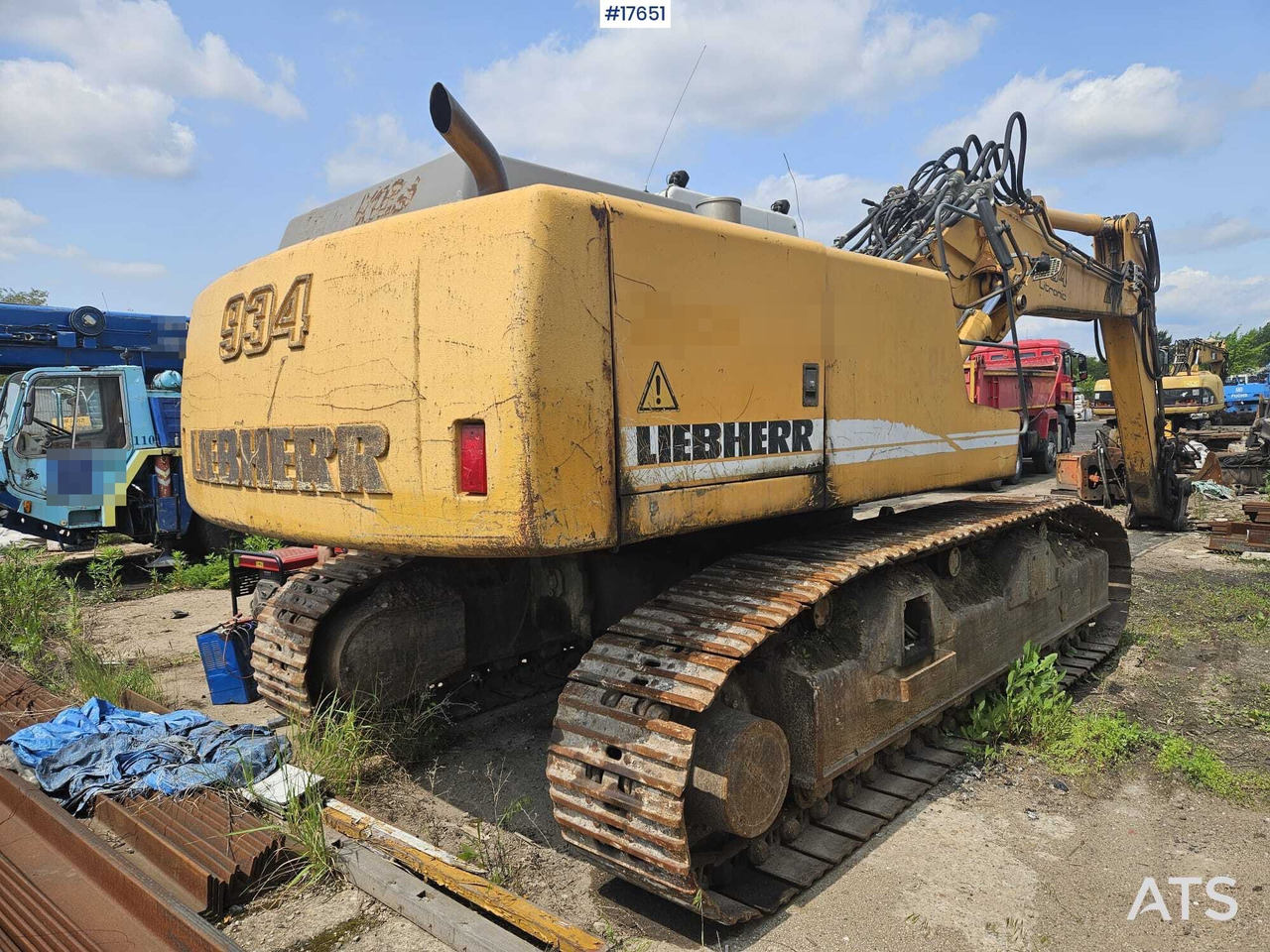 Crédit-bail  2003 Liebherr  R934B 2003 Liebherr  R934B: photos 9