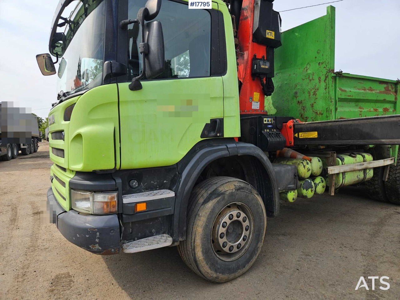 2007 Scania P 340 - Camion plateau, Camion grue: photos 3 2007 Scania P 340 - Camion plateau, Camion grue: photos 3