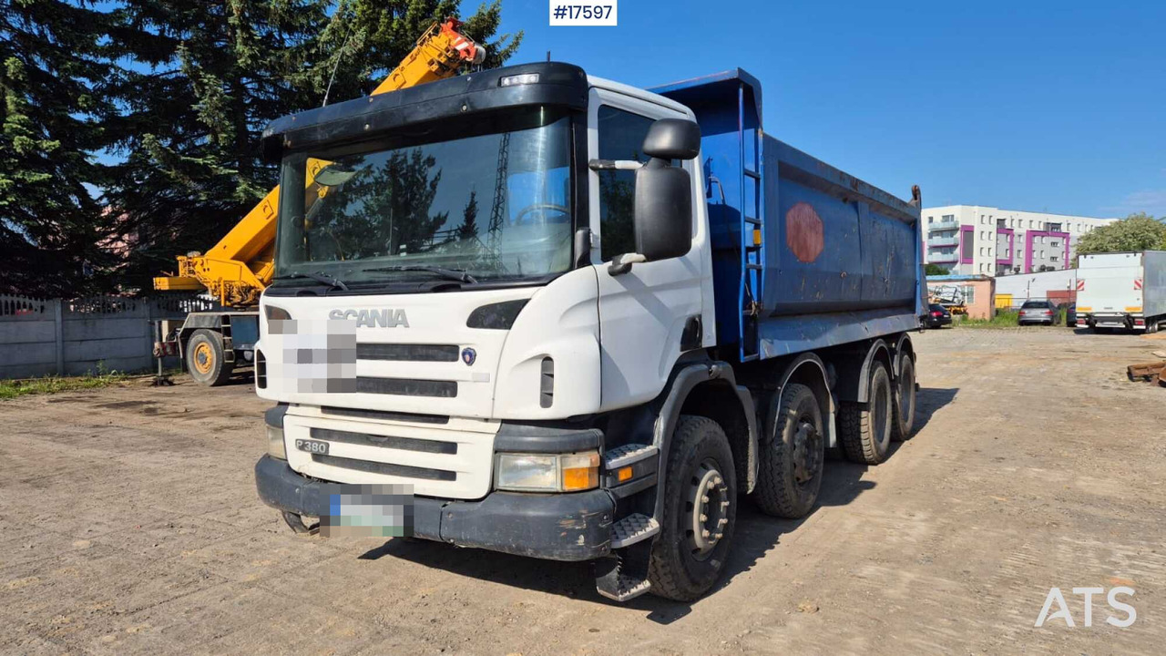 2007 Scania P380 - Camion benne: photos 3 2007 Scania P380 - Camion benne: photos 3