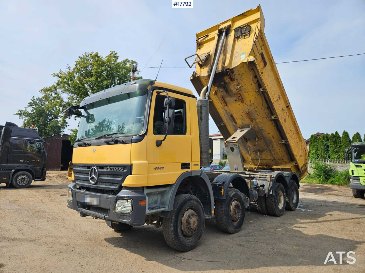 2008 Mercedes-Benz Actros 4141 - Camion benne: photos 1 2008 Mercedes-Benz Actros 4141 - Camion benne: photos 1