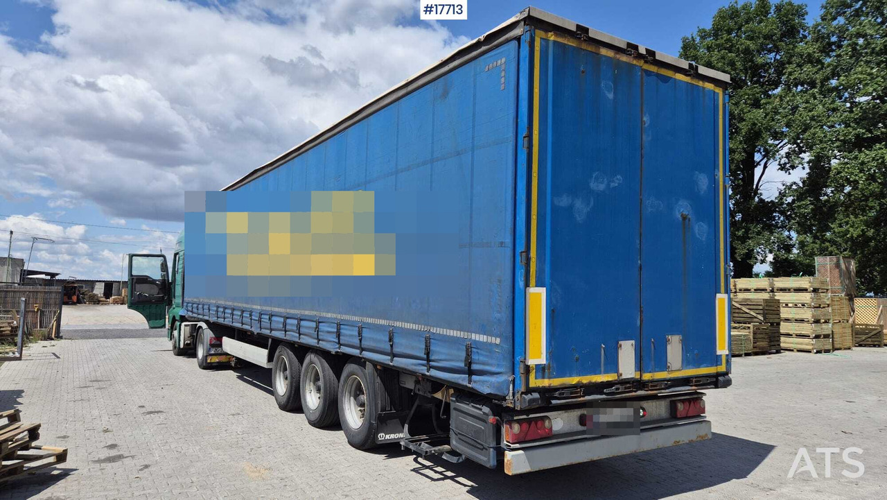 2009 Krone SD - Semi-remorque rideaux coulissants: photos 1 2009 Krone SD - Semi-remorque rideaux coulissants: photos 1