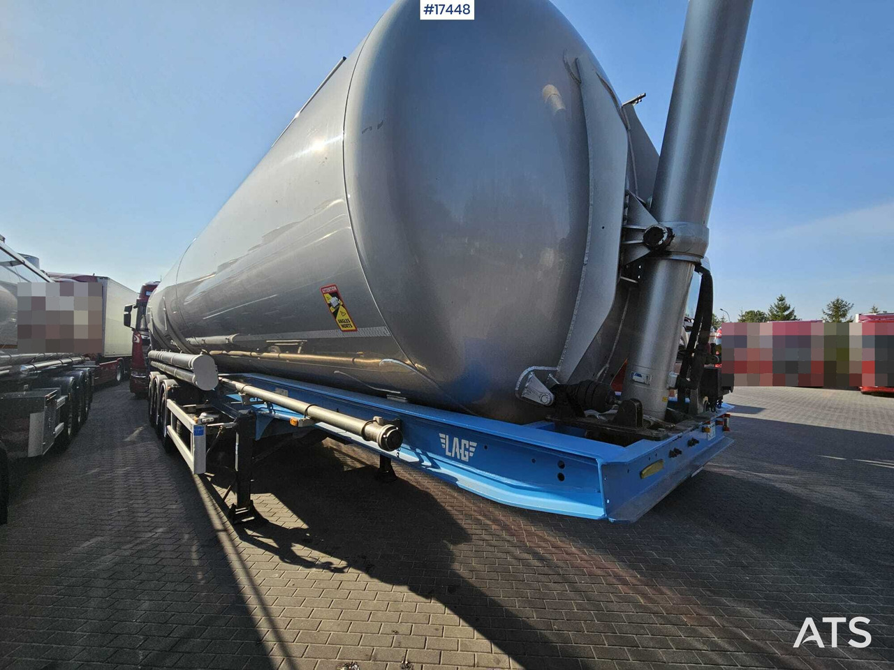 2018 Lag 0-3-TI silos do materiałów sypkich - Citerne pulvérulente: photos 4 2018 Lag 0-3-TI silos do materiałów sypkich - Citerne pulvérulente: photos 4