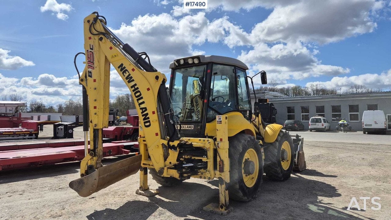 Backhoe Loader NEW HOLLAND B115C (2015) - Tractopelle: photos 5 Backhoe Loader NEW HOLLAND B115C (2015) - Tractopelle: photos 5
