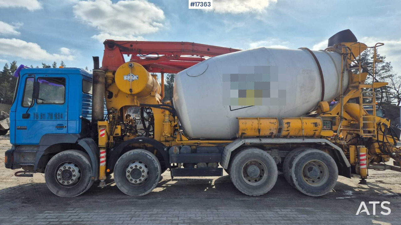 CIFA 24 concrete pump on MAN 32.343 chassis (1999) - Camion pompe: photos 5 CIFA 24 concrete pump on MAN 32.343 chassis (1999) - Camion pompe: photos 5
