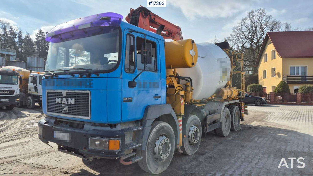 CIFA 24 concrete pump on MAN 32.343 chassis (1999) - Camion pompe: photos 2 CIFA 24 concrete pump on MAN 32.343 chassis (1999) - Camion pompe: photos 2