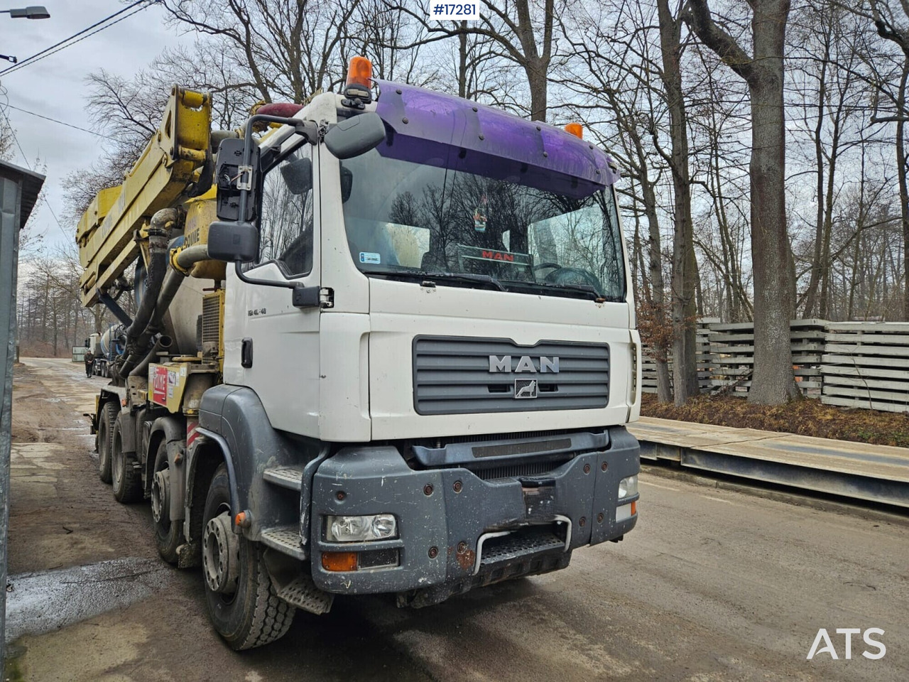 Coime C311 concrete pump on MAN TGA 41.440 chassis (2008) - Camion pompe: photos 2 Coime C311 concrete pump on MAN TGA 41.440 chassis (2008) - Camion pompe: photos 2