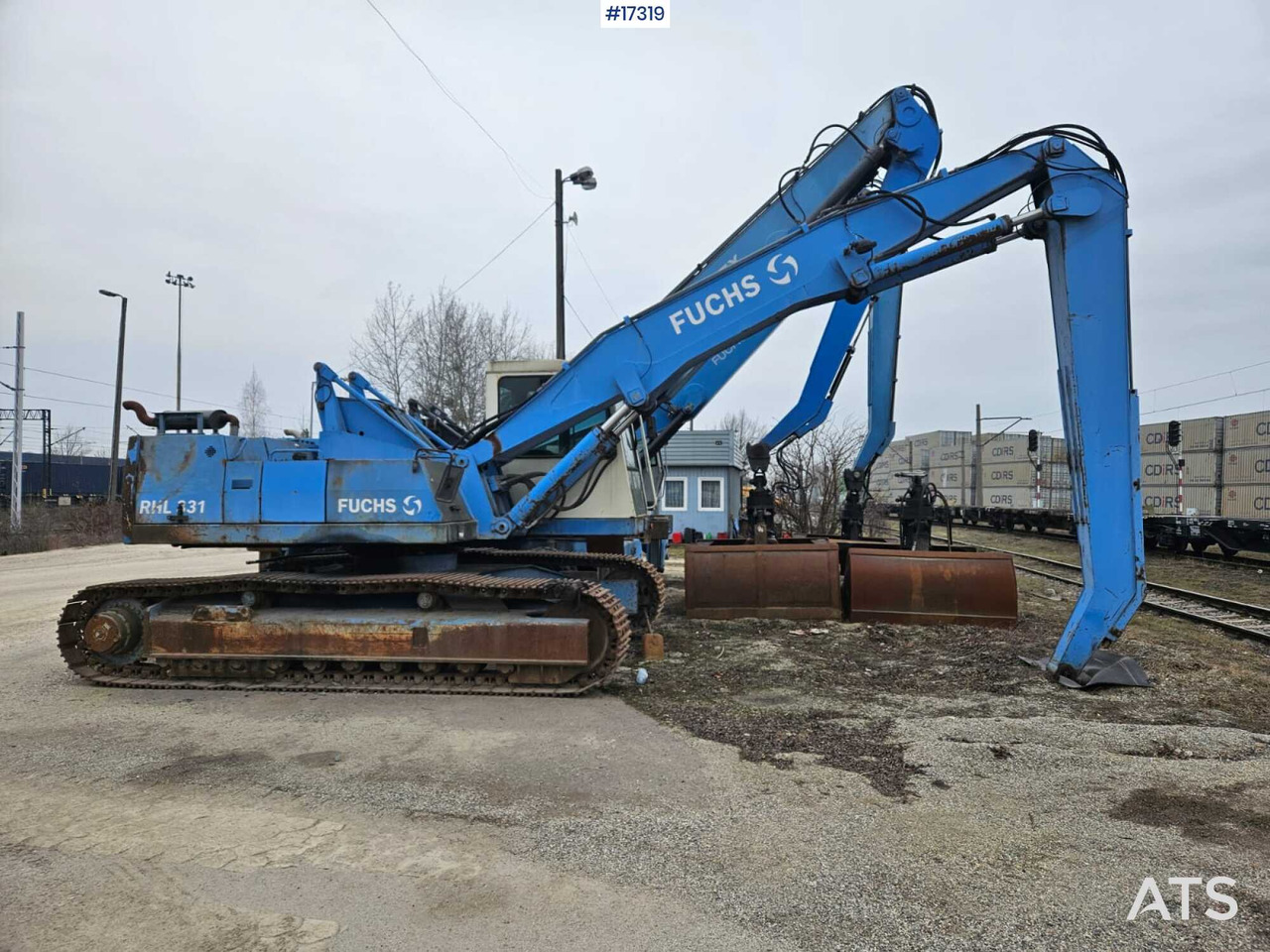 FUCHS RHL 331 crawler excavator (2000) - Pelle sur chenille: photos 4 FUCHS RHL 331 crawler excavator (2000) - Pelle sur chenille: photos 4