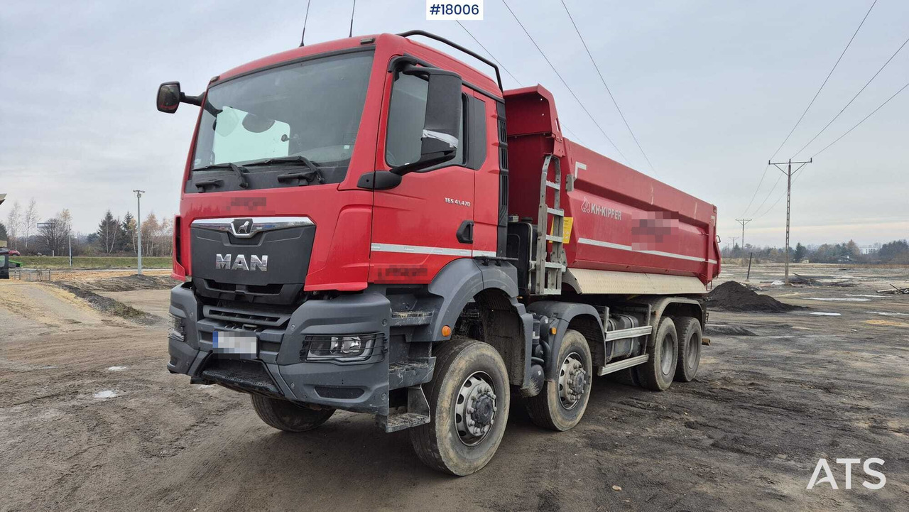 Four-axle tipper MAN TGS 41.470 8x6 (2021) - Camion benne: photos 1 Four-axle tipper MAN TGS 41.470 8x6 (2021) - Camion benne: photos 1