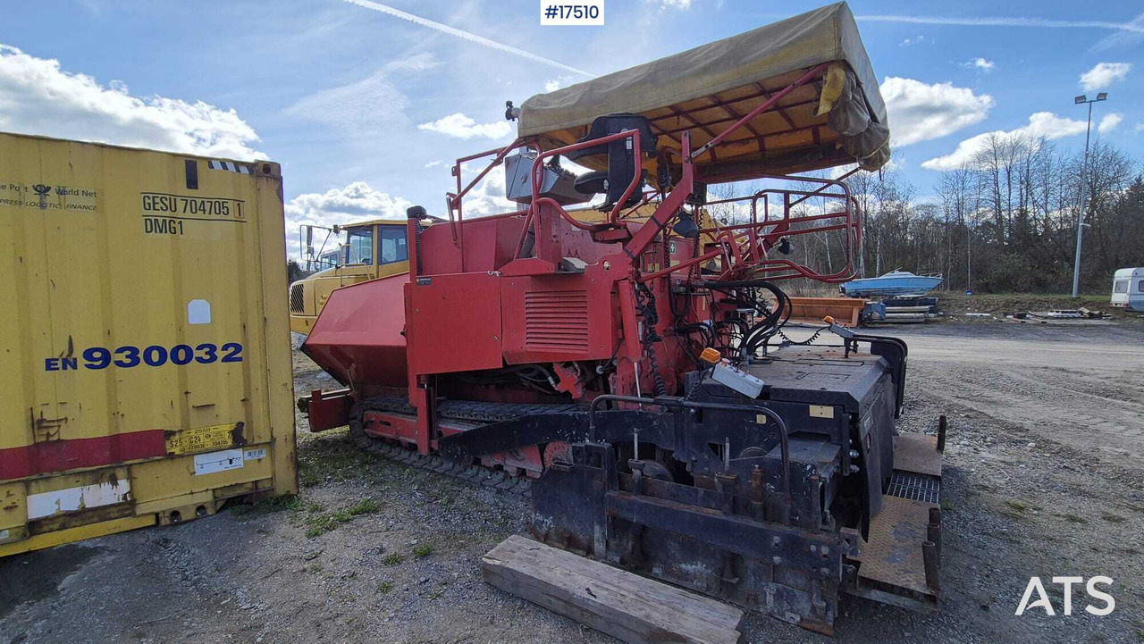 Rozściełacz asfaltu gąsienicowy Vögele SUPER 1600 (1999) - Finisseur: photos 5 Rozściełacz asfaltu gąsienicowy Vögele SUPER 1600 (1999) - Finisseur: photos 5