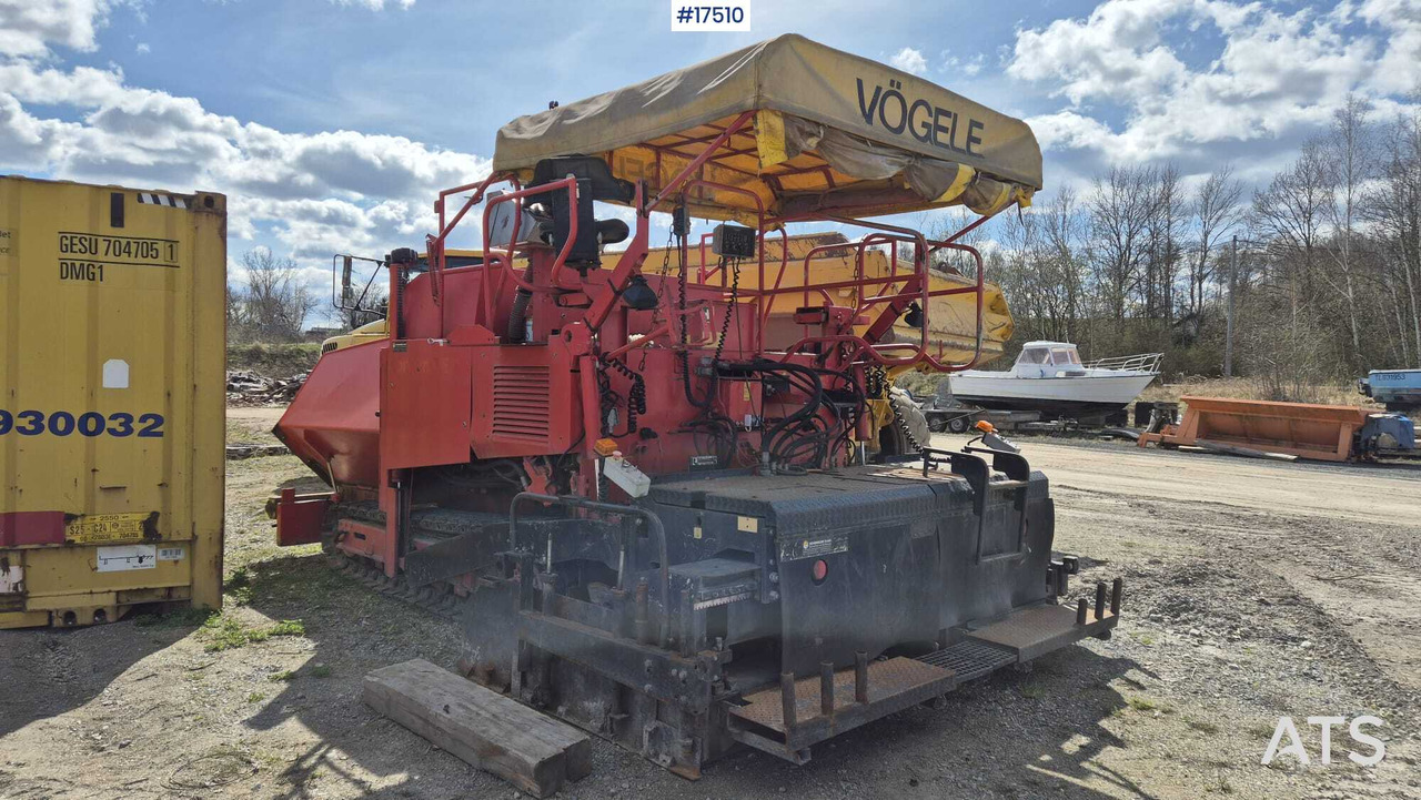 Rozściełacz asfaltu gąsienicowy Vögele SUPER 1600 (1999) - Finisseur: photos 4 Rozściełacz asfaltu gąsienicowy Vögele SUPER 1600 (1999) - Finisseur: photos 4