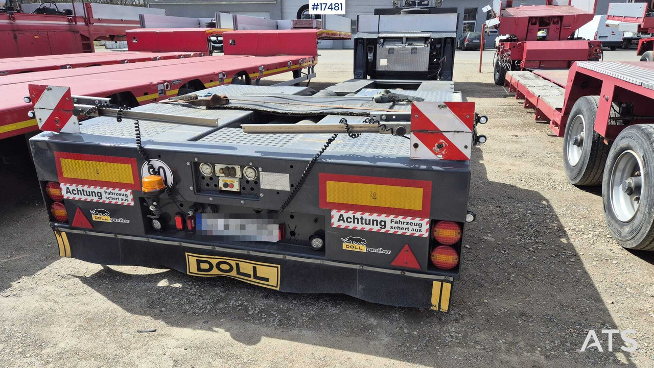 Tiefbett DOLL PANTHER T2E-S3F-21 low-bed semi-trailer (2015) - Semi-remorque surbaissé: photos 4 Tiefbett DOLL PANTHER T2E-S3F-21 low-bed semi-trailer (2015) - Semi-remorque surbaissé: photos 4