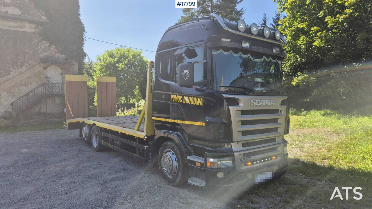 Tow truck / Roadside assistance SCANIA 6x2 R420 (2005) - Remorqueuse: photos 1 Tow truck / Roadside assistance SCANIA 6x2 R420 (2005) - Remorqueuse: photos 1