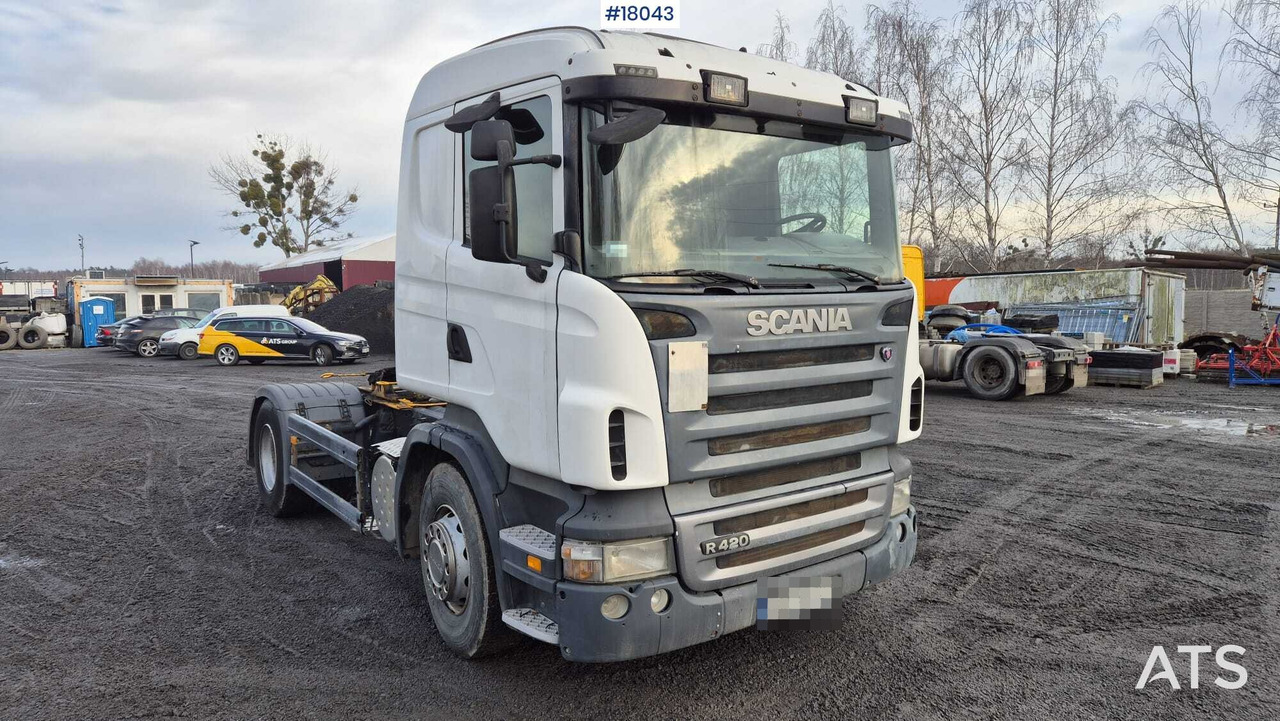 Scania R420 semi-tractor truck (2008) - Tracteur routier: photos 1 Scania R420 semi-tractor truck (2008) - Tracteur routier: photos 1