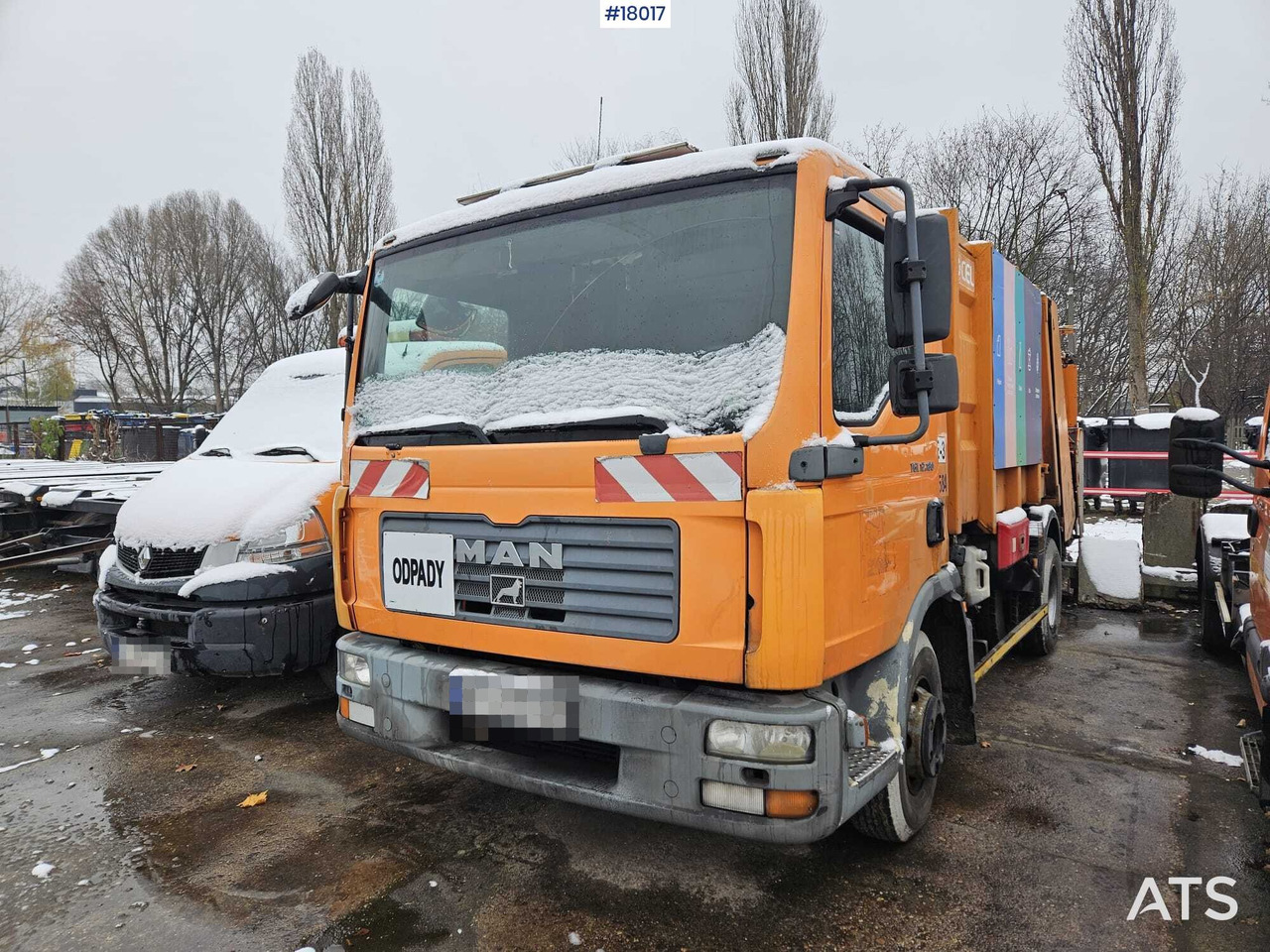 Truck MAN TGA 12.180 (2007) with EKOCEL mini garbage truck body - Benne à ordures ménagères: photos 4 Truck MAN TGA 12.180 (2007) with EKOCEL mini garbage truck body - Benne à ordures ménagères: photos 4
