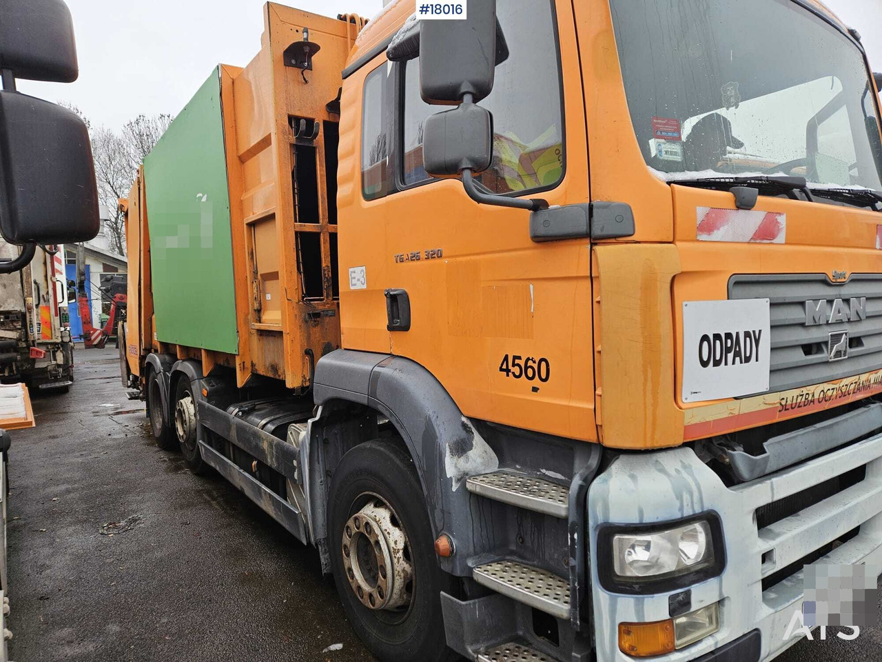 Truck MAN TGA 26.320 (2007) with EKOCEL MEDIUM XL garbage truck body. - Benne à ordures ménagères: photos 5 Truck MAN TGA 26.320 (2007) with EKOCEL MEDIUM XL garbage truck body. - Benne à ordures ménagères: photos 5