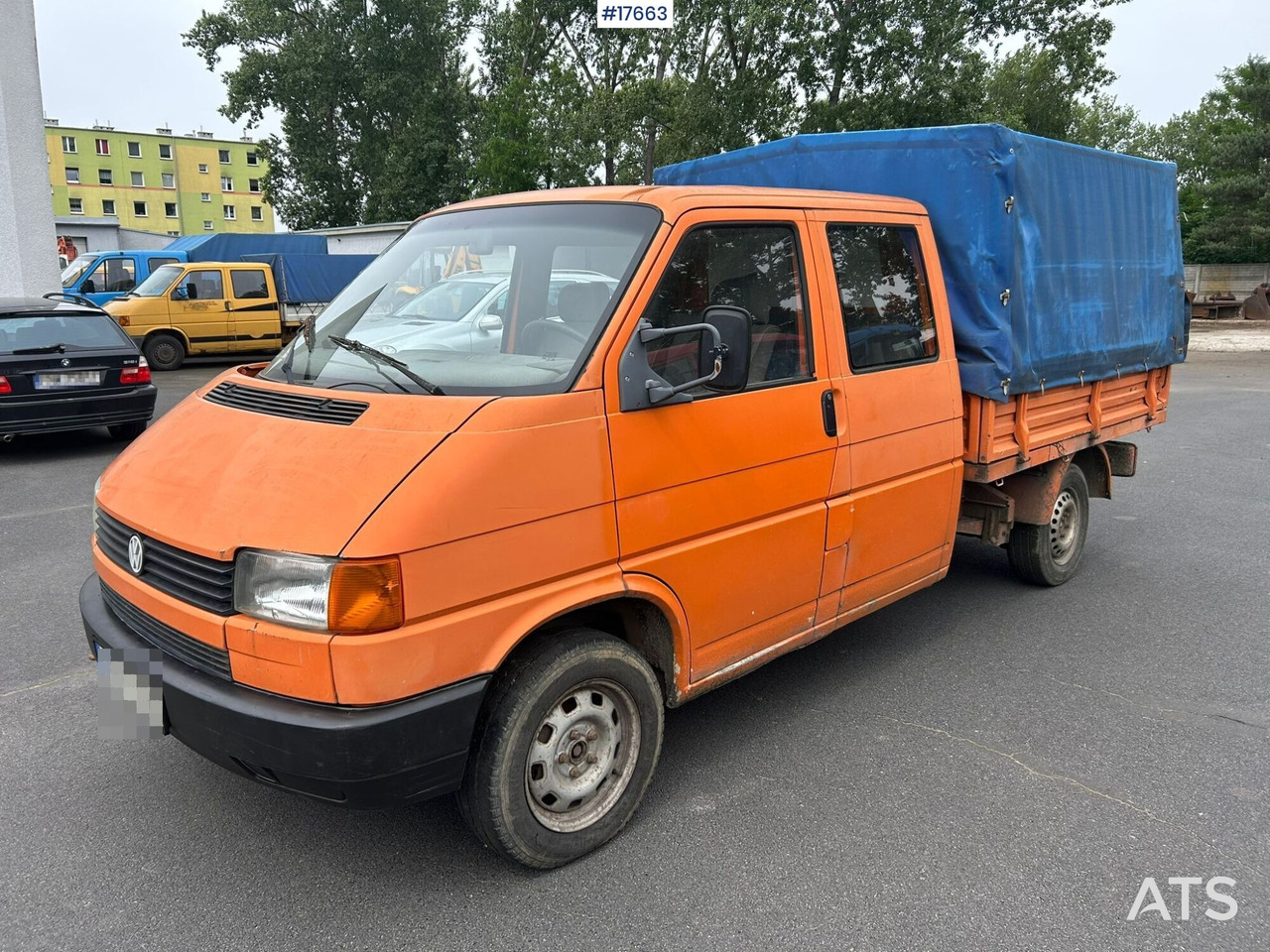 Volkswagen Transporter 1.9D double cab with box body (1992) - Véhicule utilitaire plateau baché, Utilitaire double cabine: photos 4 Volkswagen Transporter 1.9D double cab with box body (1992) - Véhicule utilitaire plateau baché, Utilitaire double cabine: photos 4