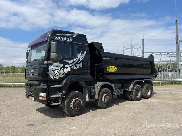 2006 MAN TGA41.430 8x8 Twin-Steer Sleeper T/A Dump Truck - Broyeur/ Épareuse: photos 3 2006 MAN TGA41.430 8x8 Twin-Steer Sleeper T/A Dump Truck - Broyeur/ Épareuse: photos 3