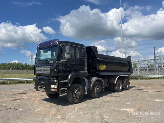 2006 MAN TGA41.430 8x8 Twin-Steer Sleeper Tri/A Dump Truck - Broyeur/ Épareuse: photos 2 2006 MAN TGA41.430 8x8 Twin-Steer Sleeper Tri/A Dump Truck - Broyeur/ Épareuse: photos 2