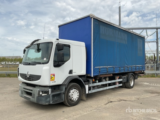 2009 Renault Premium 410 Dxi 4x2 Curtain Side Truck - Camion à rideaux coulissants: photos 2 2009 Renault Premium 410 Dxi 4x2 Curtain Side Truck - Camion à rideaux coulissants: photos 2