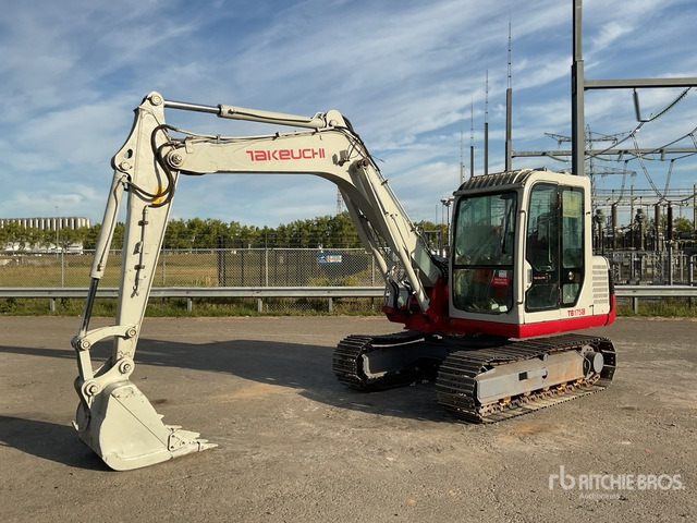 2012 Takeuchi TB175C Tracked Excavator - Pelle sur chenille: photos 1 2012 Takeuchi TB175C Tracked Excavator - Pelle sur chenille: photos 1