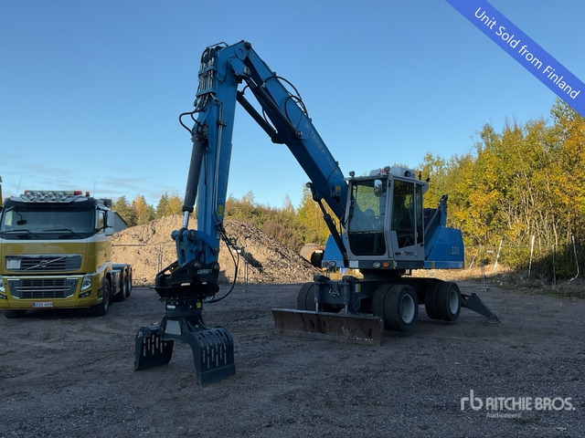 2014 Fuchs MHL320 Wiel materiaalverwerker - Pelle de manutention: photos 2 2014 Fuchs MHL320 Wiel materiaalverwerker - Pelle de manutention: photos 2