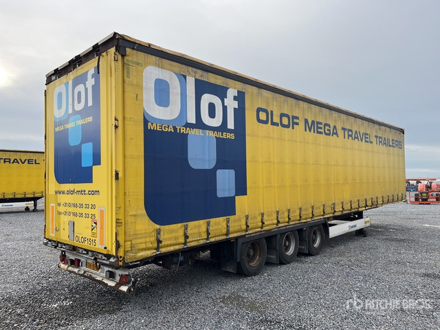 2015 Krone Mega Sattelauflieger Curtain Side Trailer - Remorque rideaux coulissants: photos 3 2015 Krone Mega Sattelauflieger Curtain Side Trailer - Remorque rideaux coulissants: photos 3