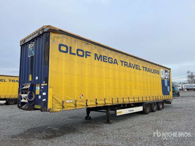 2015 Krone Mega Sattelauflieger Curtain Side Trailer - Remorque rideaux coulissants: photos 1 2015 Krone Mega Sattelauflieger Curtain Side Trailer - Remorque rideaux coulissants: photos 1